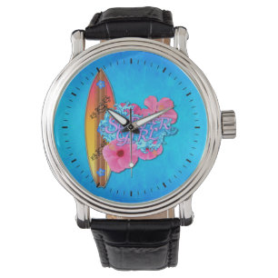 Surfer Girl Horloge