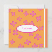 Surfer Girl Kaart (Achterkant)