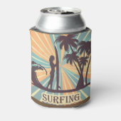 Surfer Girl Koelbox Blikjeskoeler (Blikje Achterkant)