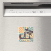 Surfer Girl Magneet (Insitu (Vaatwasser))