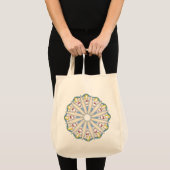 Surfer Girl Mandala Vrouw Surfer Pattern Tote Bag (Voorkant (product))