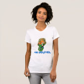 Surfer Girl Mermaid Shirt (Voorkant volledig)