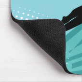 Surfer Girl Mousepad Muismat (Hoek)