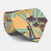 Surfer Girl Necktie Stropdas (Opgerold)