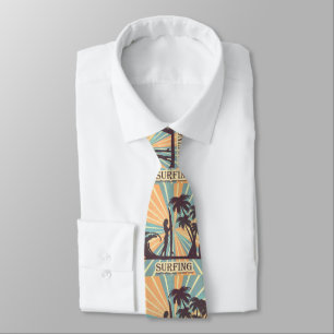 Surfer Girl Necktie Stropdas