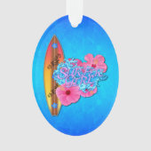 Surfer Girl Ornament (voorkant)