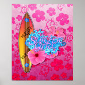 Surfer Girl Poster (Voorkant)