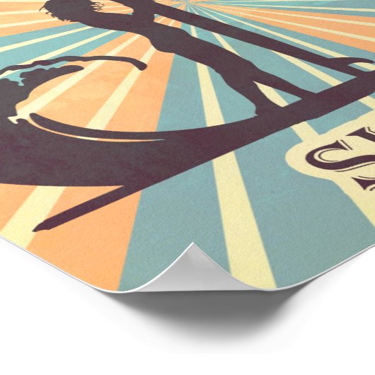 Surfer Girl Poster (Hoek)