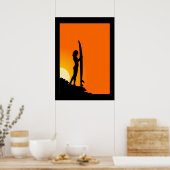 Surfer Girl Poster (Keuken)
