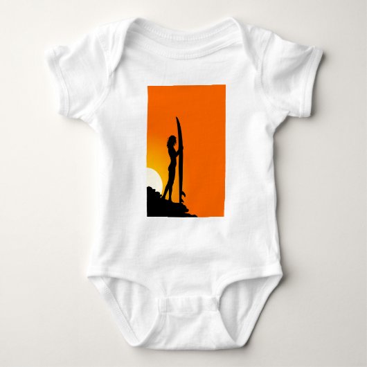 Surfer Girl Romper (Voorkant)