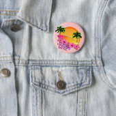 Surfer Girl Ronde Button 5,7 Cm (In situ)