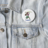 sUrFeR GiRL Ronde Button 5,7 Cm (In situ)