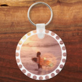 Surfer Girl Sleutelhanger (Voorkant)