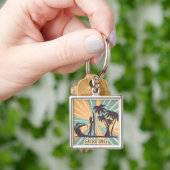 Surfer Girl Sleutelhanger (Hand)