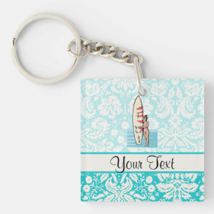 Surfer Girl Sleutelhanger