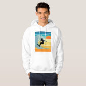 Surfer Girl Sunset Hoodie (Voorkant volledig)