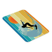 Surfer Girl Sunset Magneet (Rechterzijde)