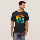  Surfer Girl Surfing Classic T-shirt (Voorkant volledig)