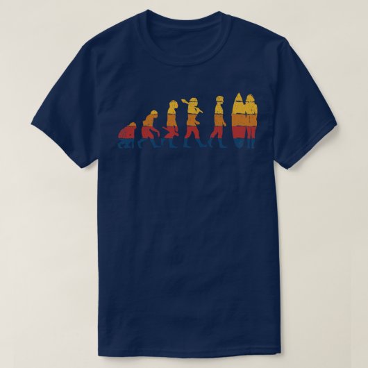 Surfer Girl Surfing T-shirt (Design voorkant)