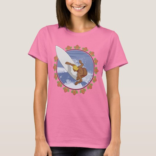 Surfer Girl t-shirt (Voorkant)