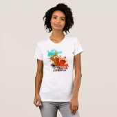 Surfer Girl T-shirt (Voorkant volledig)