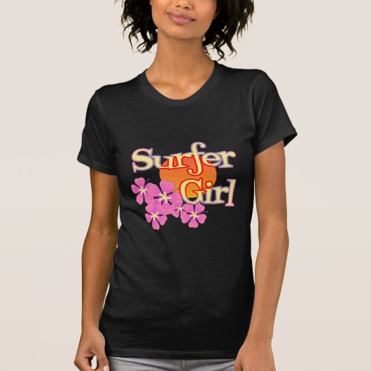 Surfer Girl T-shirt (Voorkant)