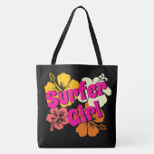Surfer Girl Tote Bag (Voorkant)