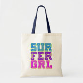 Surfer Girl Tote Bag (Voorkant)