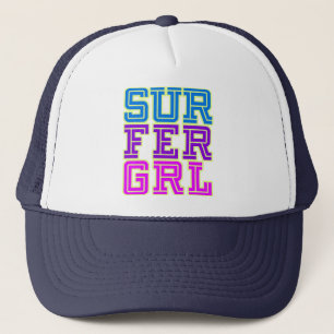 Surfer Girl Trucker Pet