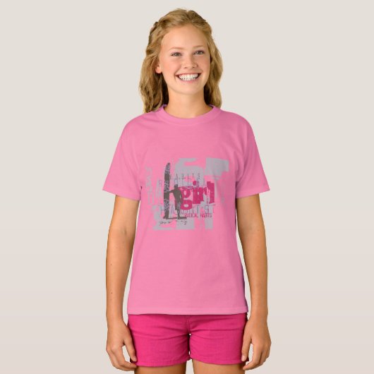 Surfer Girl Tshirts en Gifts (Voorkant volledig)