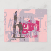 Surfer Girl Tshirts en Gifts Briefkaart (Voorkant)