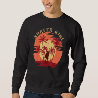 Surfer Girl Vintage Surfer Voor Mannen Vrouwen Trui