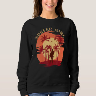 Surfer Girl Vintage Surfer Voor Mannen Vrouwen Trui
