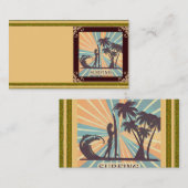 Surfer Girl Visitekaartje (Voorkant / Achterkant)