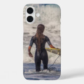 Surfer Girl Waves Case-Mate iPhone Case (Achterkant)