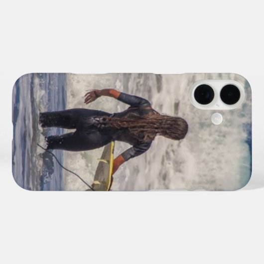 Surfer Girl Waves Case-Mate iPhone Case (Achterkant (horizontaal))