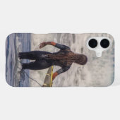 Surfer Girl Waves iPhone Hoesje (Achterkant horizontaal)