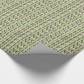 Surfer Girl Wrapping Paper Cadeaupapier (Hoek)