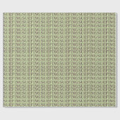 Surfer Girl Wrapping Paper Cadeaupapier (Vlak)