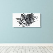 Surfer Girls | Canvas Afdruk (Insitu (Houten vloer))