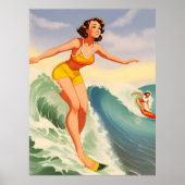 Surfer Girls Poster (Voorkant)
