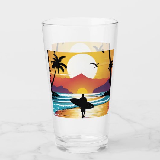 Surfer Glas (Voorkant)