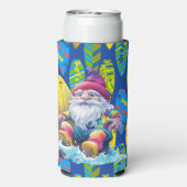 Surfer Gnome Seltzer Blikjeskoeler (Seltzer Achterkant)