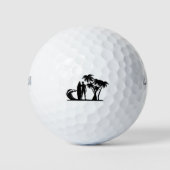 Surfer Golfballen (Voorkant)