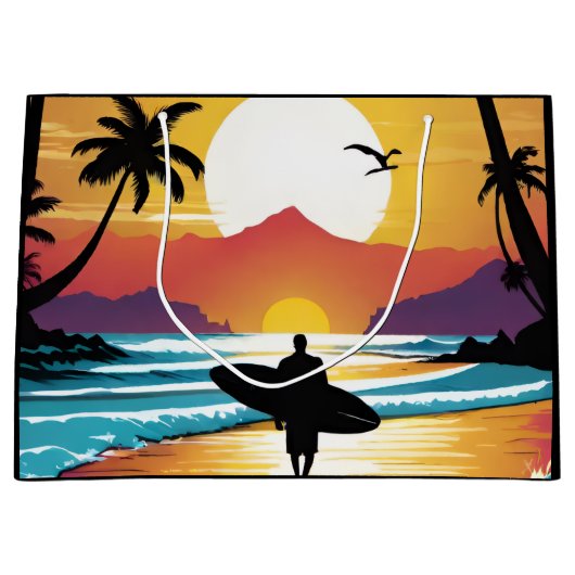 Surfer Groot Cadeauzakje (Voorkant)