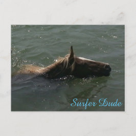 Surfer guy Briefkaart