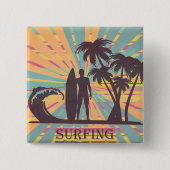 Surfer guy Button (Voorkant)