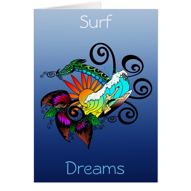 Surfer guy Cartoon (Voorkant)