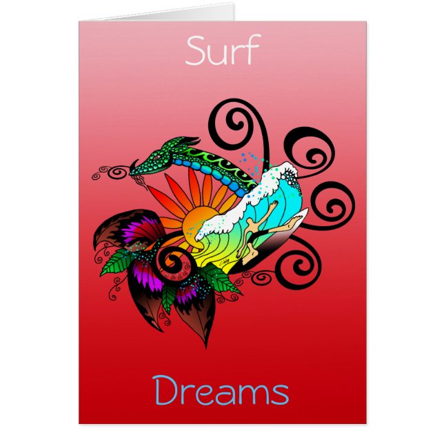 Surfer guy Cartoon (Voorkant)