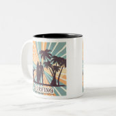 Surfer Guy Coffee Mok (Voorkant links)